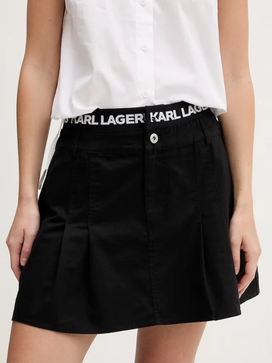 Obrázek produktu Karl Lagerfeld Jeans Džínová sukně Karl Lagerfeld Jeans černá