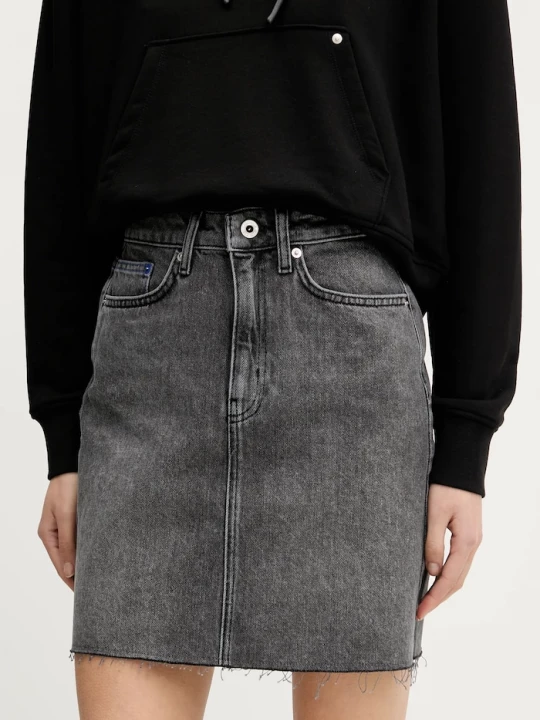 Obrázek produktu Karl Lagerfeld Jeans Džínová sukně Karl Lagerfeld Jeans šedá