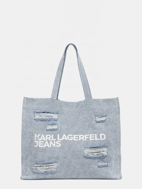 Obrázek produktu Karl Lagerfeld Jeans Džínová taška Karl Lagerfeld Jeans modrá