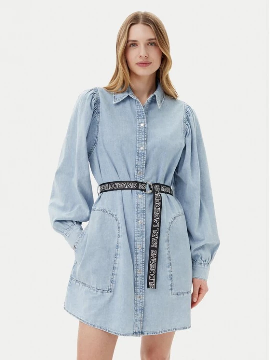 Obrázek produktu Karl Lagerfeld Jeans Džínové šaty A2W13022 Modrá Regular Fit