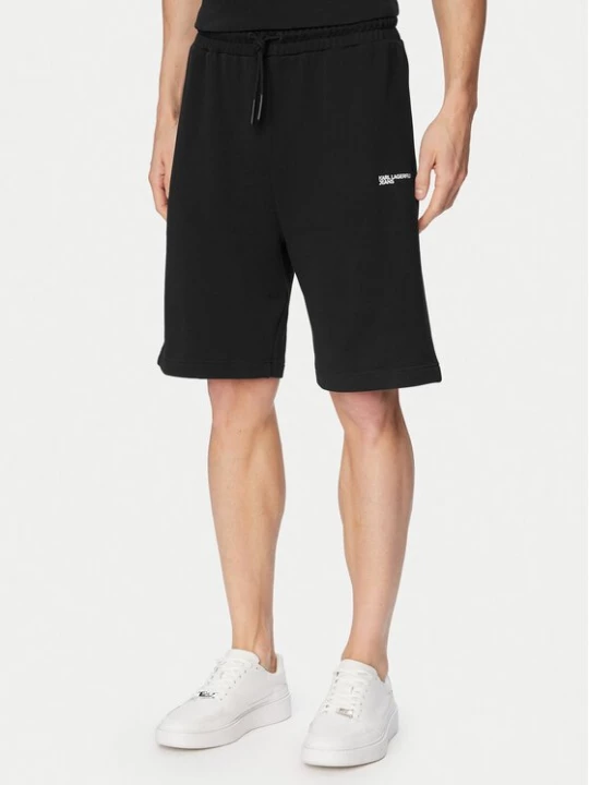 Obrázek produktu Karl Lagerfeld Jeans Džínové šortky B2M10148 Černá Straight Leg
