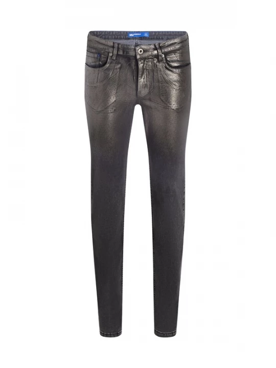 Obrázek produktu KARL LAGERFELD JEANS Džíny černá / stříbrná