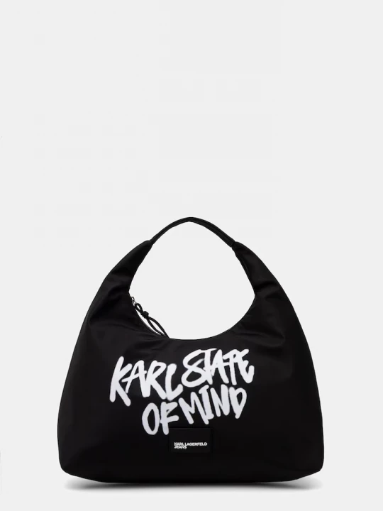 Obrázek produktu Karl Lagerfeld Jeans hobo kabelka dámská černá