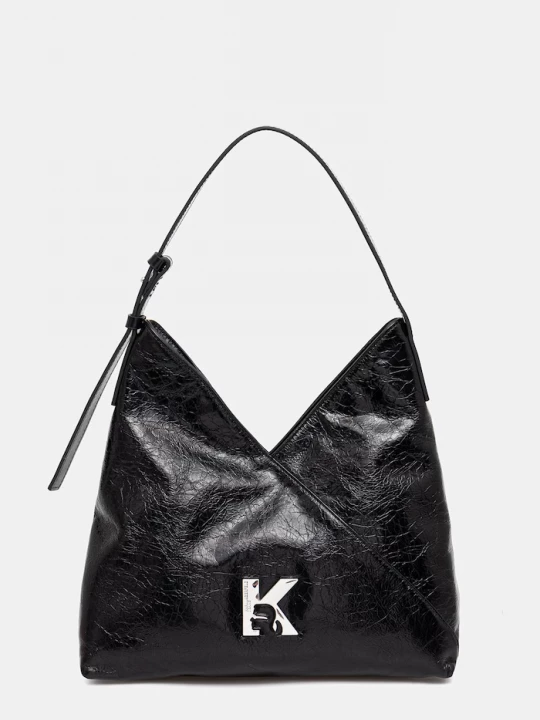 Obrázek produktu Karl Lagerfeld Jeans hobo kabelka dámská kožená černá