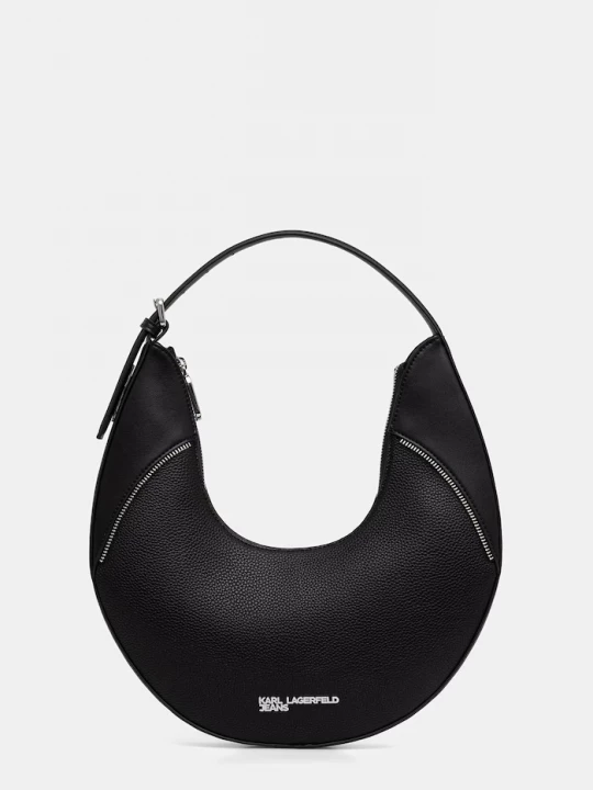 Obrázek produktu Karl Lagerfeld Jeans hobo kabelka dámská z imitace kůže černá