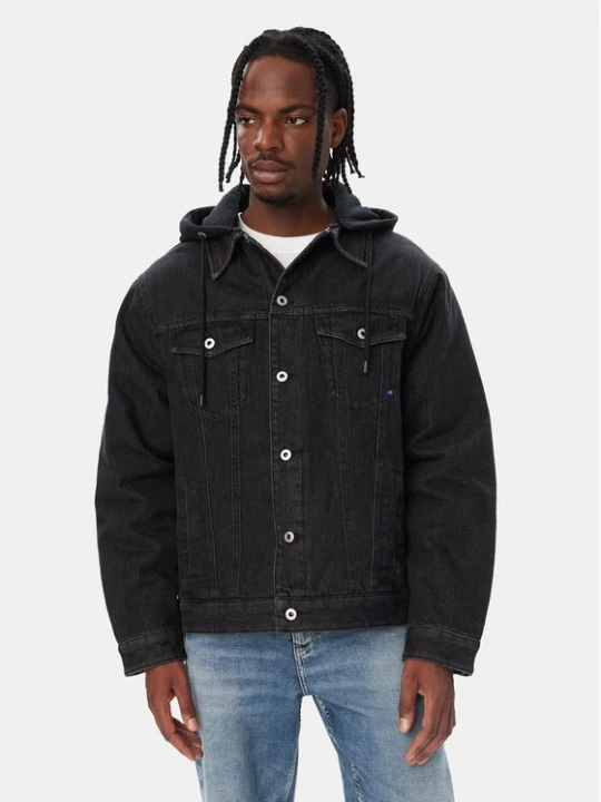 Obrázek produktu Karl Lagerfeld Jeans Jeansová bunda B4M14042 Černá Regular Fit