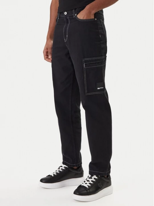 Obrázek produktu Karl Lagerfeld Jeans Jeansy B1M10025 Černá Slim Fit