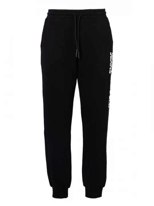 Obrázek produktu KARL LAGERFELD JEANS Kalhoty  černá / bílá