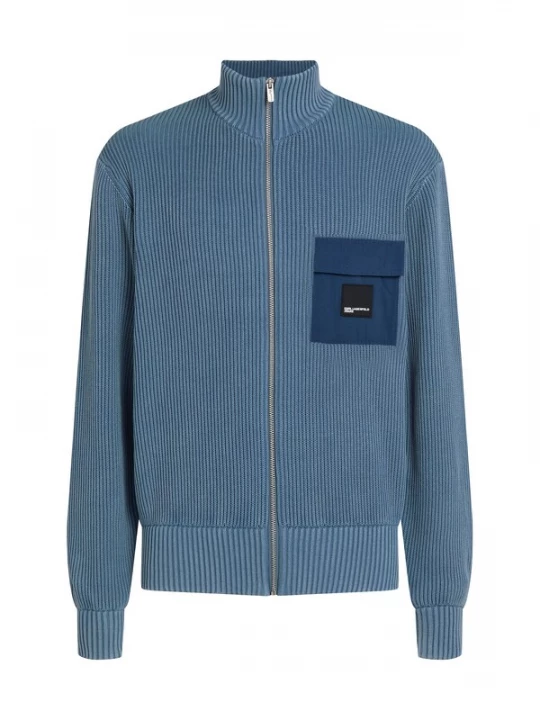 Obrázek produktu KARL LAGERFELD JEANS Kardigan marine modrá / kouřově modrá