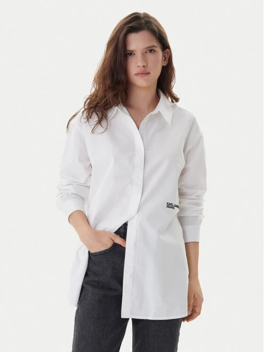 Obrázek produktu Karl Lagerfeld Jeans Košile A3W11010 Bílá Regular Fit