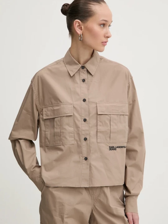 Obrázek produktu Karl Lagerfeld Jeans Košile Karl Lagerfeld Jeans béžová
