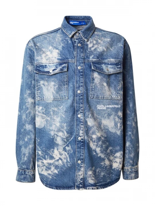 Obrázek produktu KARL LAGERFELD JEANS Košile modrá / bílá