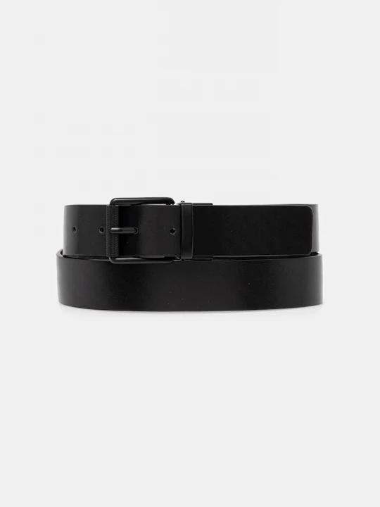 Obrázek produktu Karl Lagerfeld Jeans Kožený pásek černá