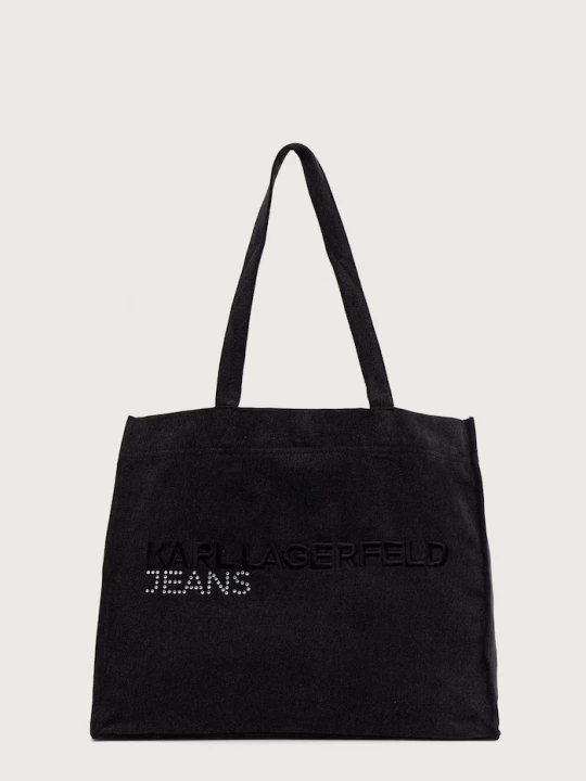 Obrázek produktu Karl Lagerfeld Jeans látková taška džínová černá