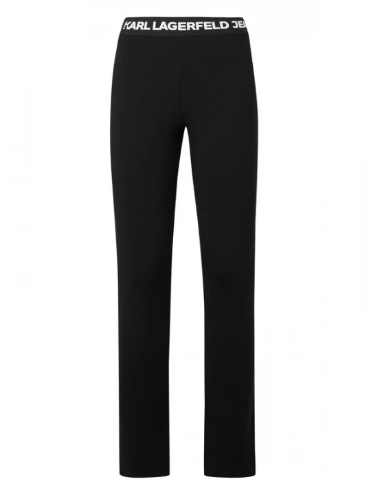 Obrázek produktu KARL LAGERFELD JEANS Legíny 'Milano' černá / bílá