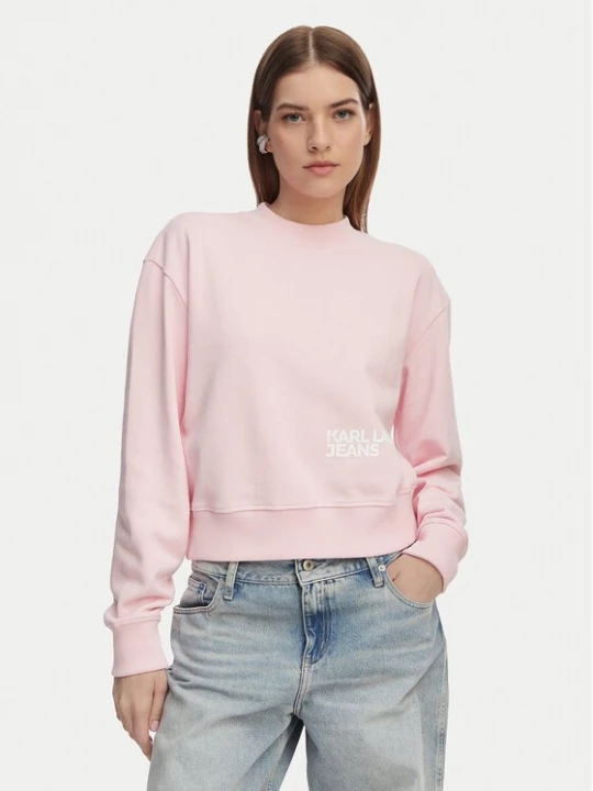 Obrázek produktu Karl Lagerfeld Jeans Mikina B2W20039 Světle růžová Regular Fit