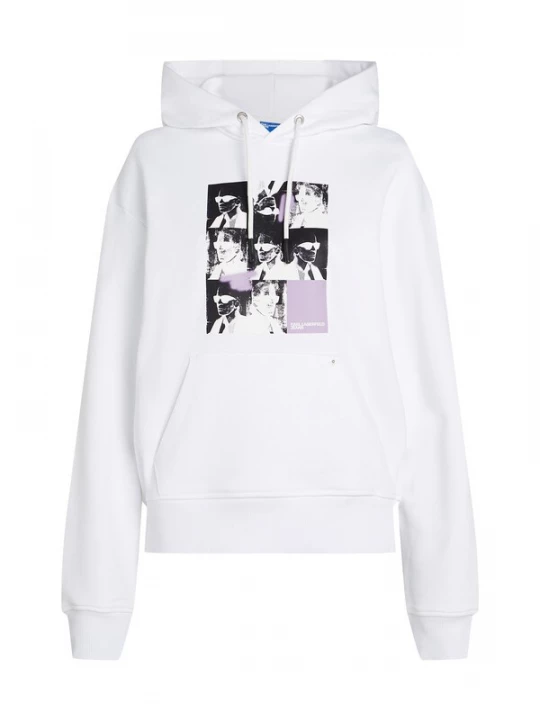 Obrázek produktu KARL LAGERFELD JEANS Mikina bílá