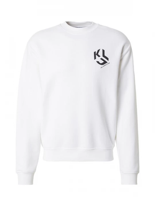 Obrázek produktu KARL LAGERFELD JEANS Mikina černá / barva bílé vlny
