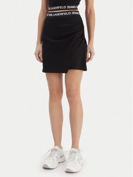 Obrázek produktu Karl Lagerfeld Jeans Mini sukně B1W12022 Černá Regular Fit