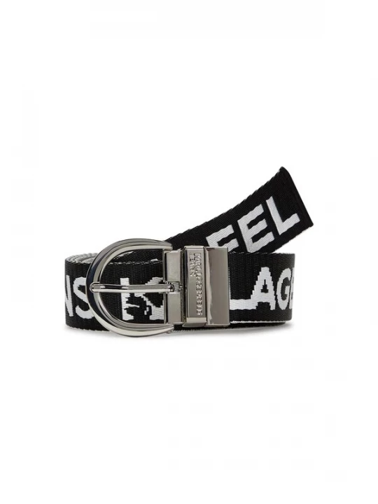 Obrázek produktu KARL LAGERFELD JEANS Opasek černá / bílá