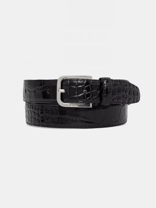 Obrázek produktu Karl Lagerfeld Jeans pásek dámský kožený černá