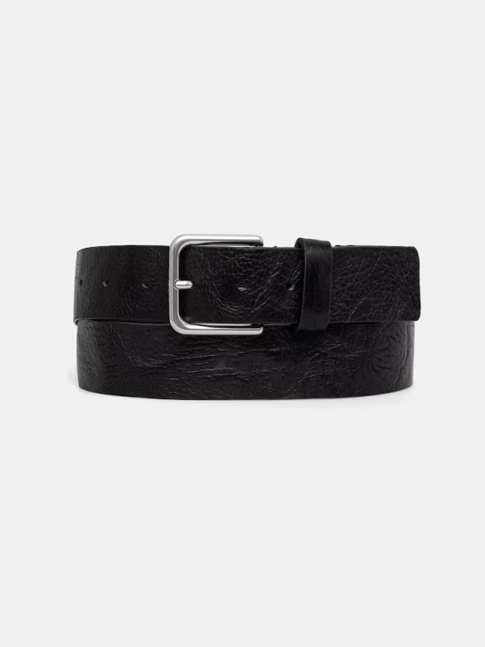 Obrázek produktu Karl Lagerfeld Jeans pásek pánský kožený černá