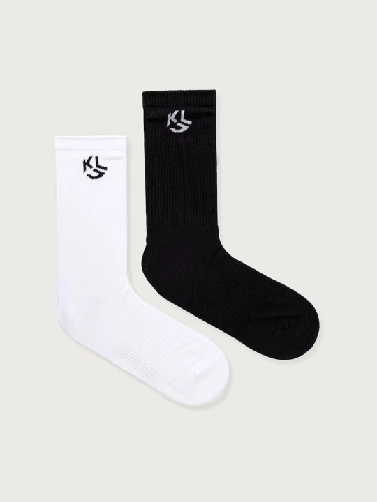 Obrázek produktu Karl Lagerfeld Jeans ponožky s bavlnou 2-pack černá