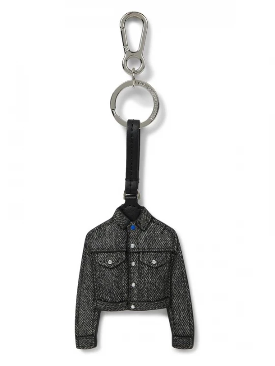 Obrázek produktu KARL LAGERFELD JEANS Přívěsek na klíče antracitová / stříbrná