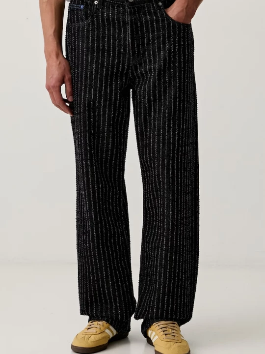 Obrázek produktu Karl Lagerfeld Jeans relaxed fit džíny pánské černá