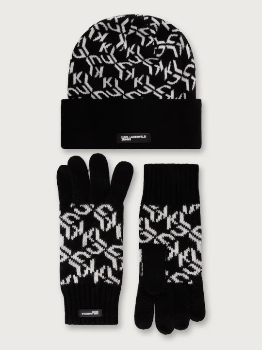 Obrázek produktu Karl Lagerfeld Jeans sada dámská s viskózou černá