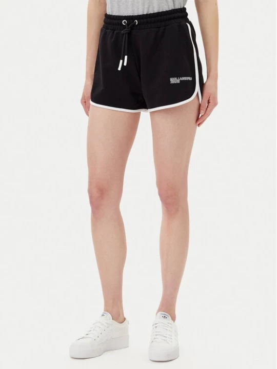 Obrázek produktu Karl Lagerfeld Jeans Sportovní kraťasy A2W10095 Černá Regular Fit