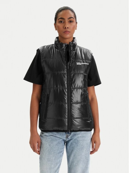 Obrázek produktu Karl Lagerfeld Jeans Sportovní vesta B1W15044 Černá Regular Fit