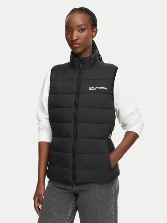 Obrázek produktu Karl Lagerfeld Jeans Sportovní vesta B3W15043 Černá Regular Fit