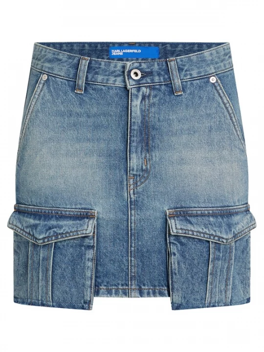 Obrázek produktu KARL LAGERFELD JEANS Sukně modrá džínovina