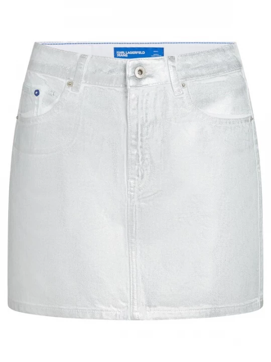 Obrázek produktu KARL LAGERFELD JEANS Sukně stříbrná