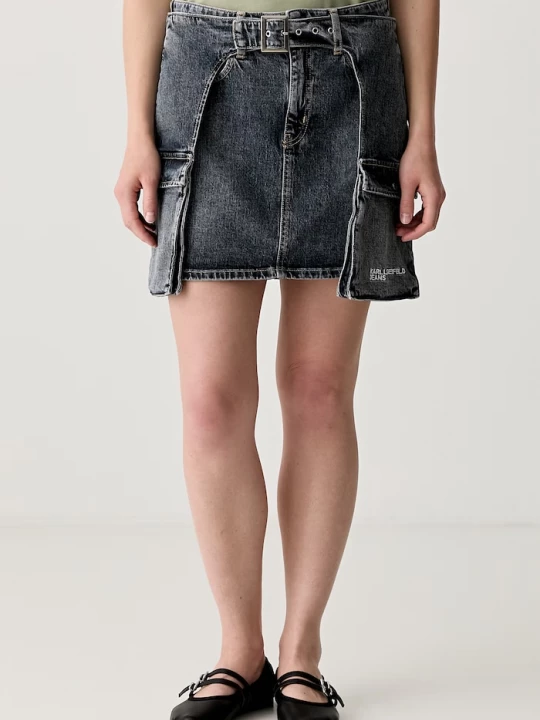 Obrázek produktu Karl Lagerfeld Jeans suknička džínová modrá