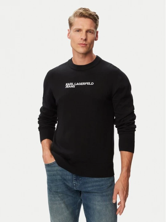 Obrázek produktu Karl Lagerfeld Jeans Svetr B3M18041 Černá Regular Fit