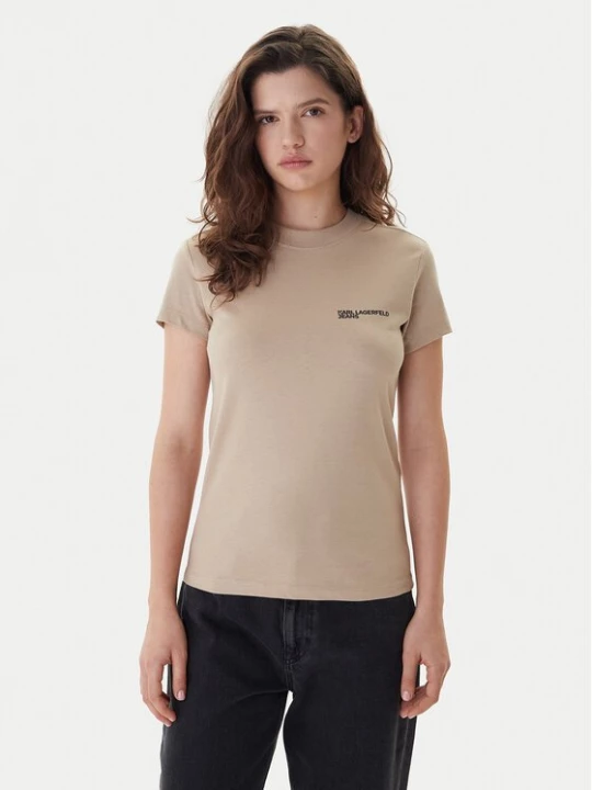 Obrázek produktu Karl Lagerfeld Jeans T-Shirt A1W17004 Zelená Slim Fit