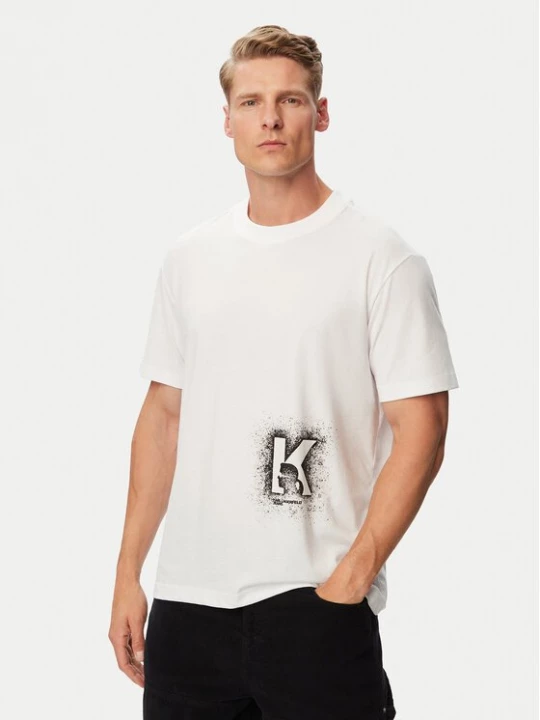 Obrázek produktu Karl Lagerfeld Jeans T-Shirt B3M17029 Bílá Regular Fit