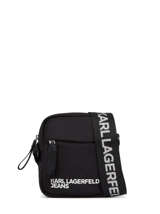 Obrázek produktu KARL LAGERFELD JEANS Taška přes rameno černá / bílá