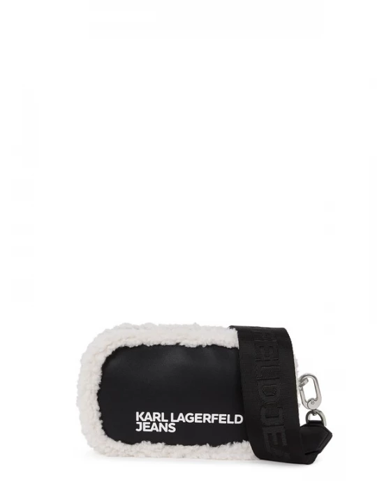 Obrázek produktu KARL LAGERFELD JEANS Taška přes rameno černá / bílá