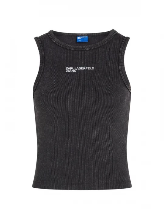 Obrázek produktu KARL LAGERFELD JEANS Top černá / bílá