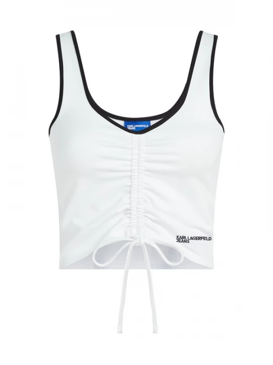 Obrázek produktu KARL LAGERFELD JEANS Top černá / bílá