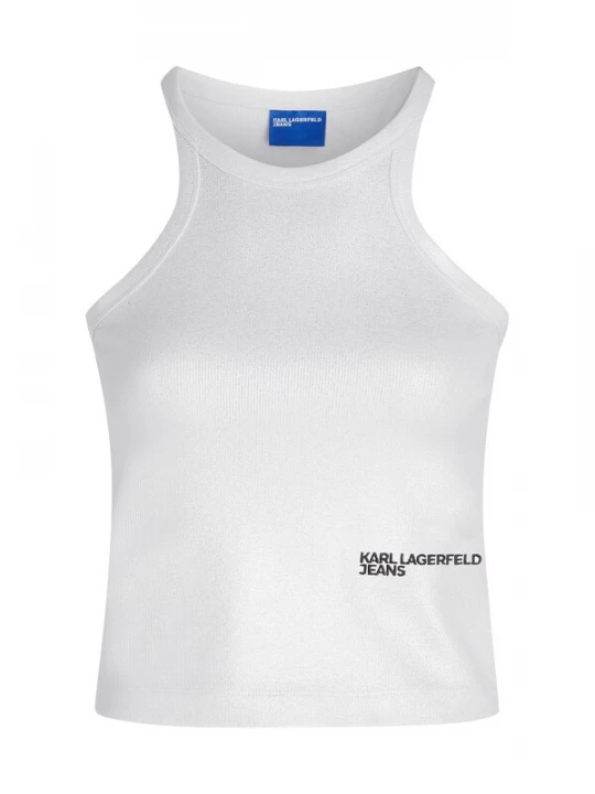 Obrázek produktu KARL LAGERFELD JEANS Top černá / stříbrná