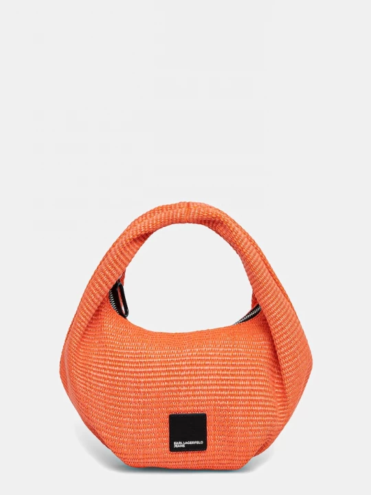 Obrázek produktu Karl Lagerfeld Jeans tote taška dámská pletená oranžová