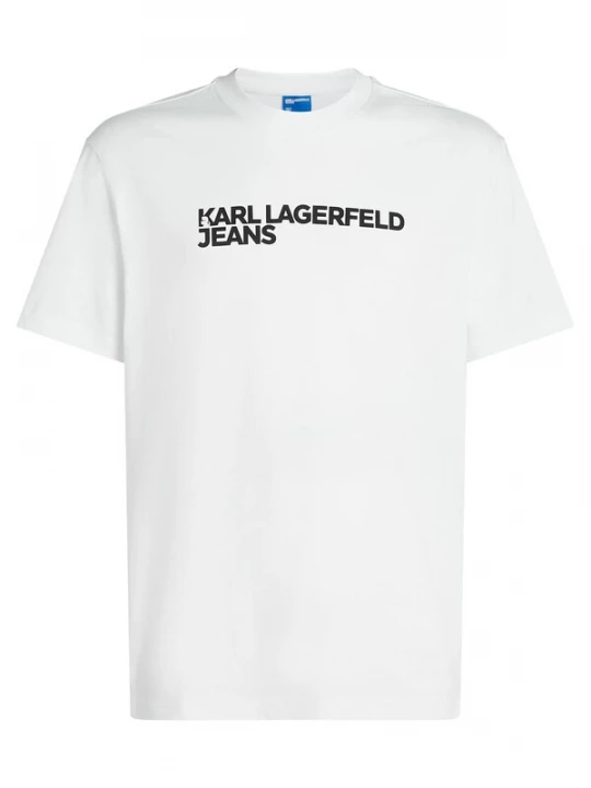 Obrázek produktu KARL LAGERFELD JEANS Tričko  černá / bílá