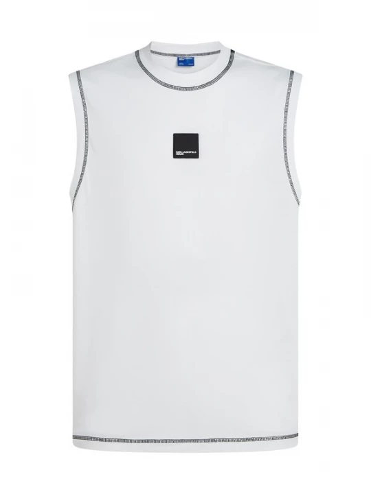 Obrázek produktu KARL LAGERFELD JEANS Tričko černá / bílá