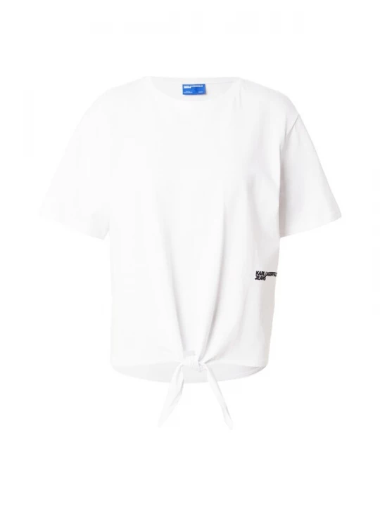 Obrázek produktu KARL LAGERFELD JEANS Tričko černá / bílá