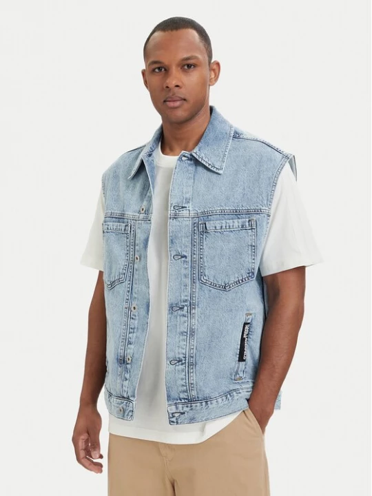 Obrázek produktu Karl Lagerfeld Jeans Vesta B2M14024 Světle modrá Regular Fit