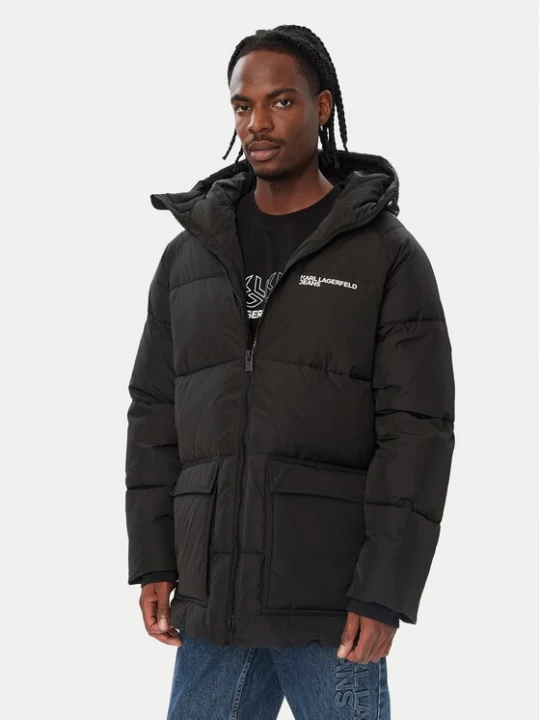 Obrázek produktu Karl Lagerfeld Jeans Zimní bunda B4M15034 Černá Regular Fit